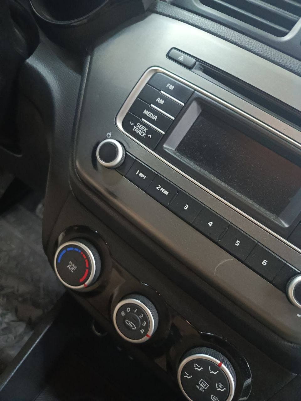 Kia Rio: было