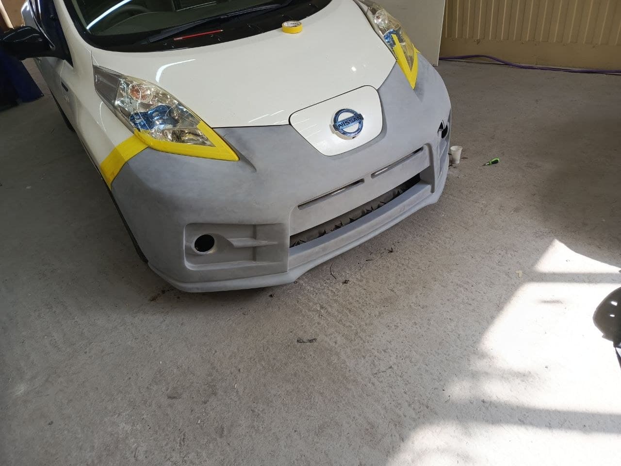Nissan Leaf: в работе