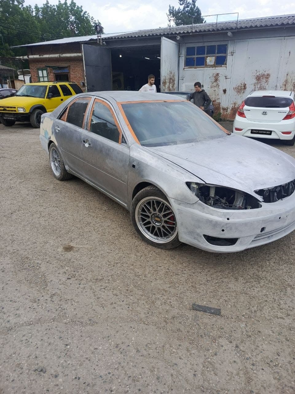 Toyota Camry: в работе