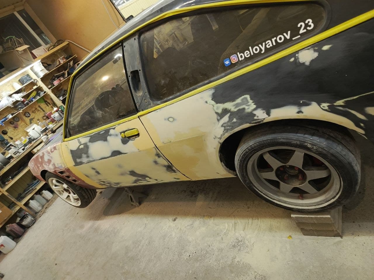 Opel Manta: в работе