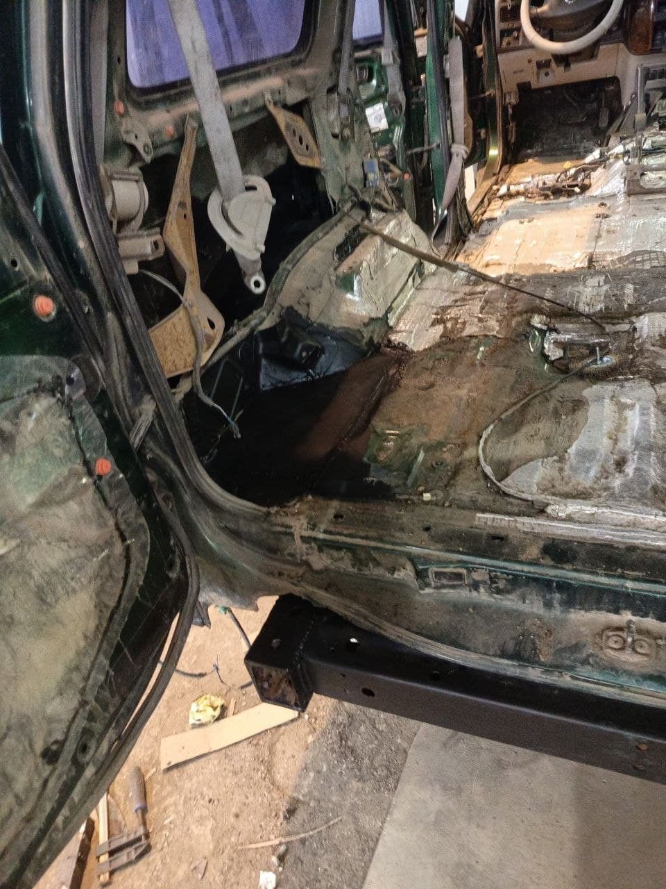 Nissan Patrol Y61: в работе