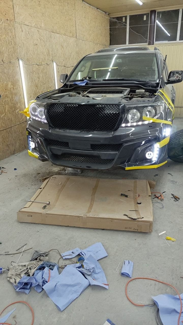 Toyota Land Cruiser 200: в работе
