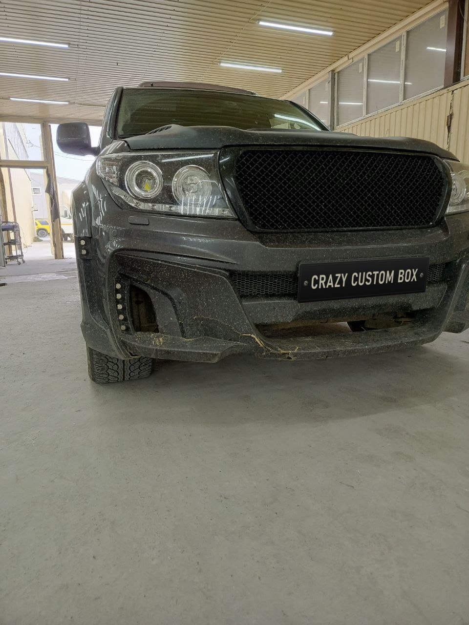 Toyota Land Cruiser 200: в работе