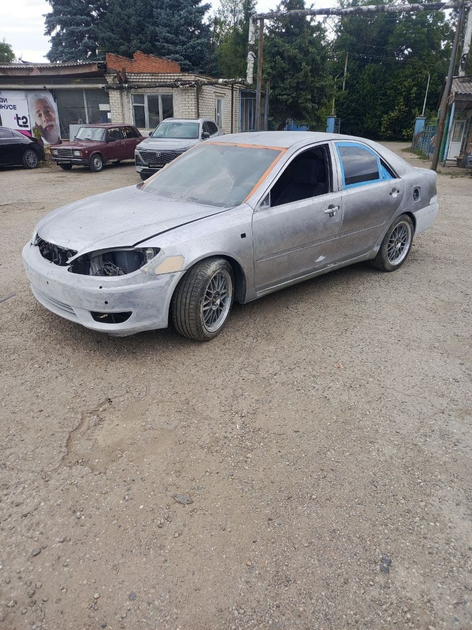 Toyota Camry: в работе