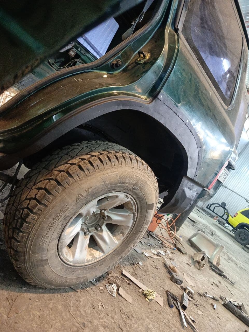 Nissan Patrol Y61: в работе