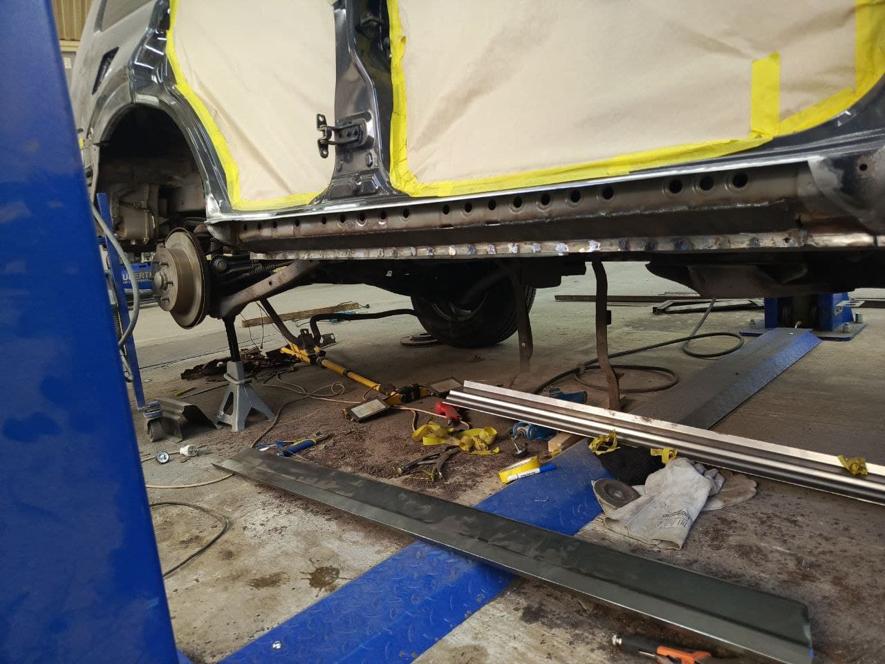 Mitsubishi Pajero IV: в работе