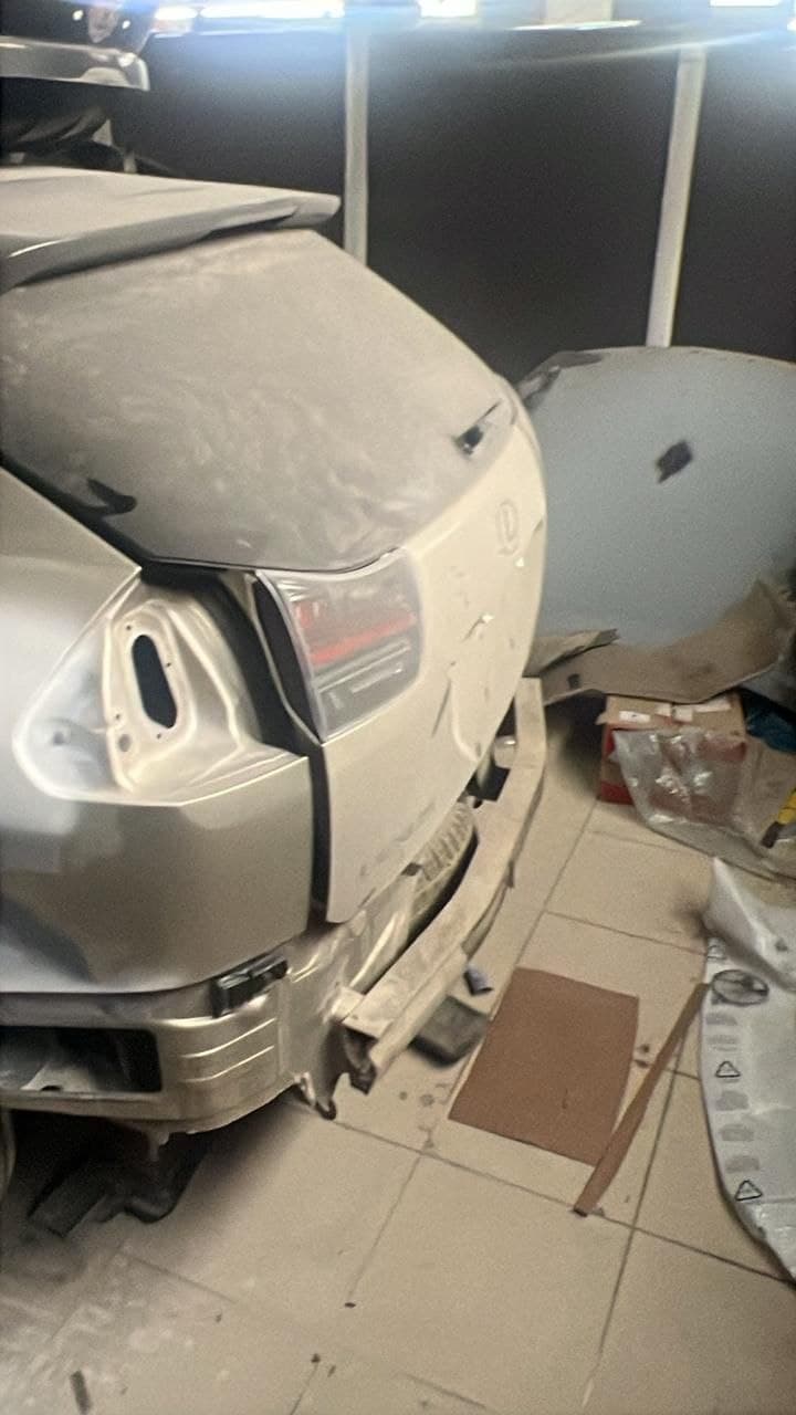 Lexus RX: в работе