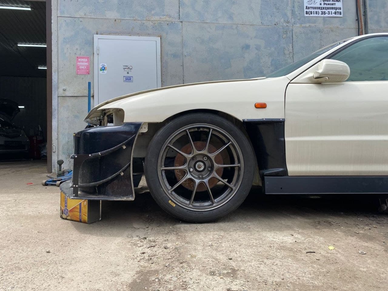 Honda Integra: в работе