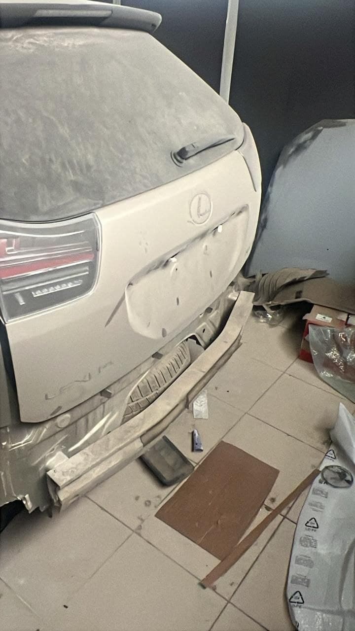 Lexus RX: в работе