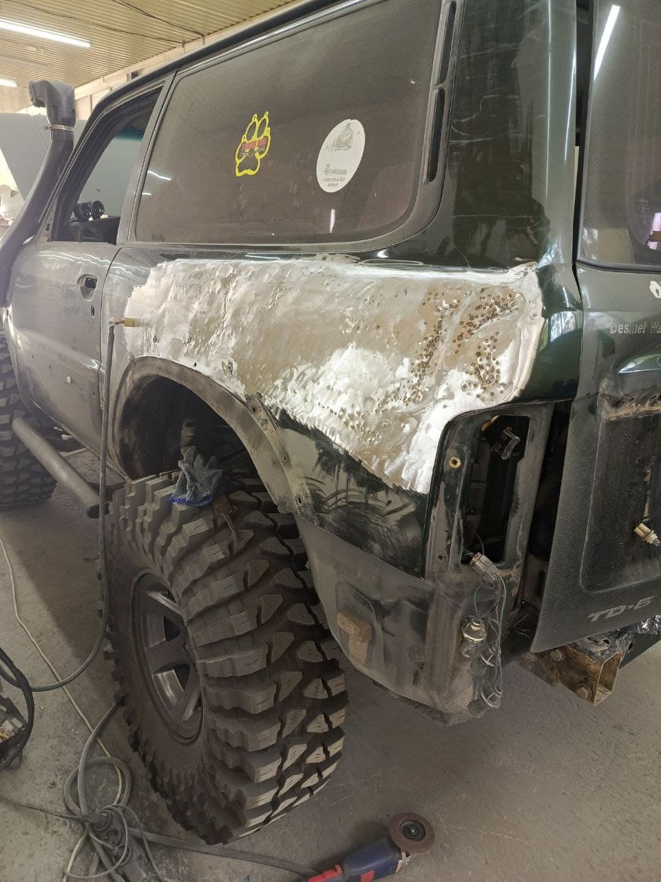 Nissan Patrol Y61: в работе