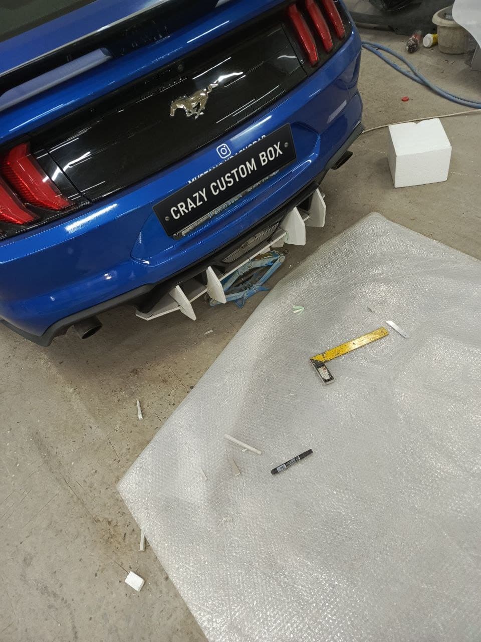 Ford Mustang: в работе