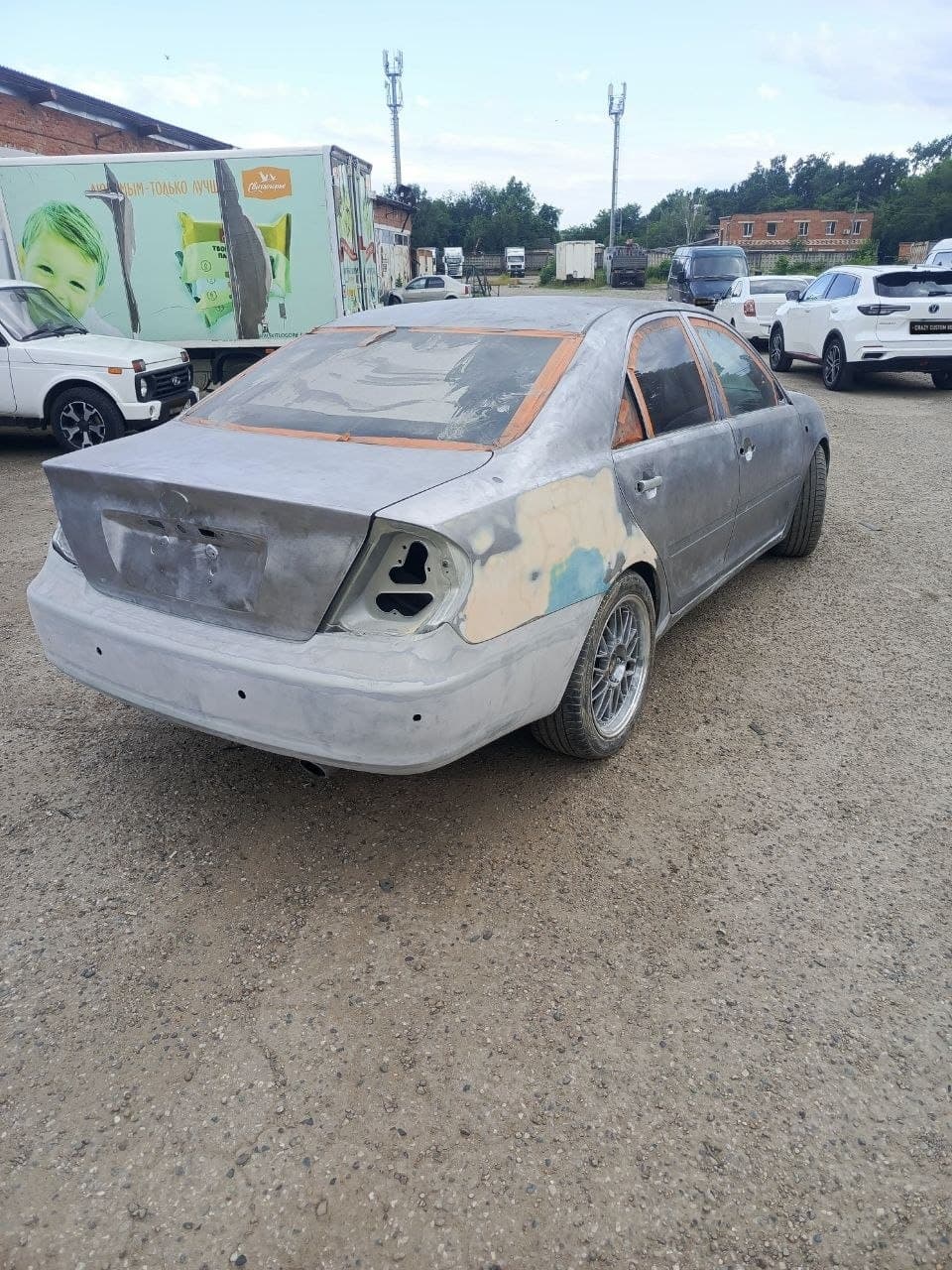 Toyota Camry: в работе
