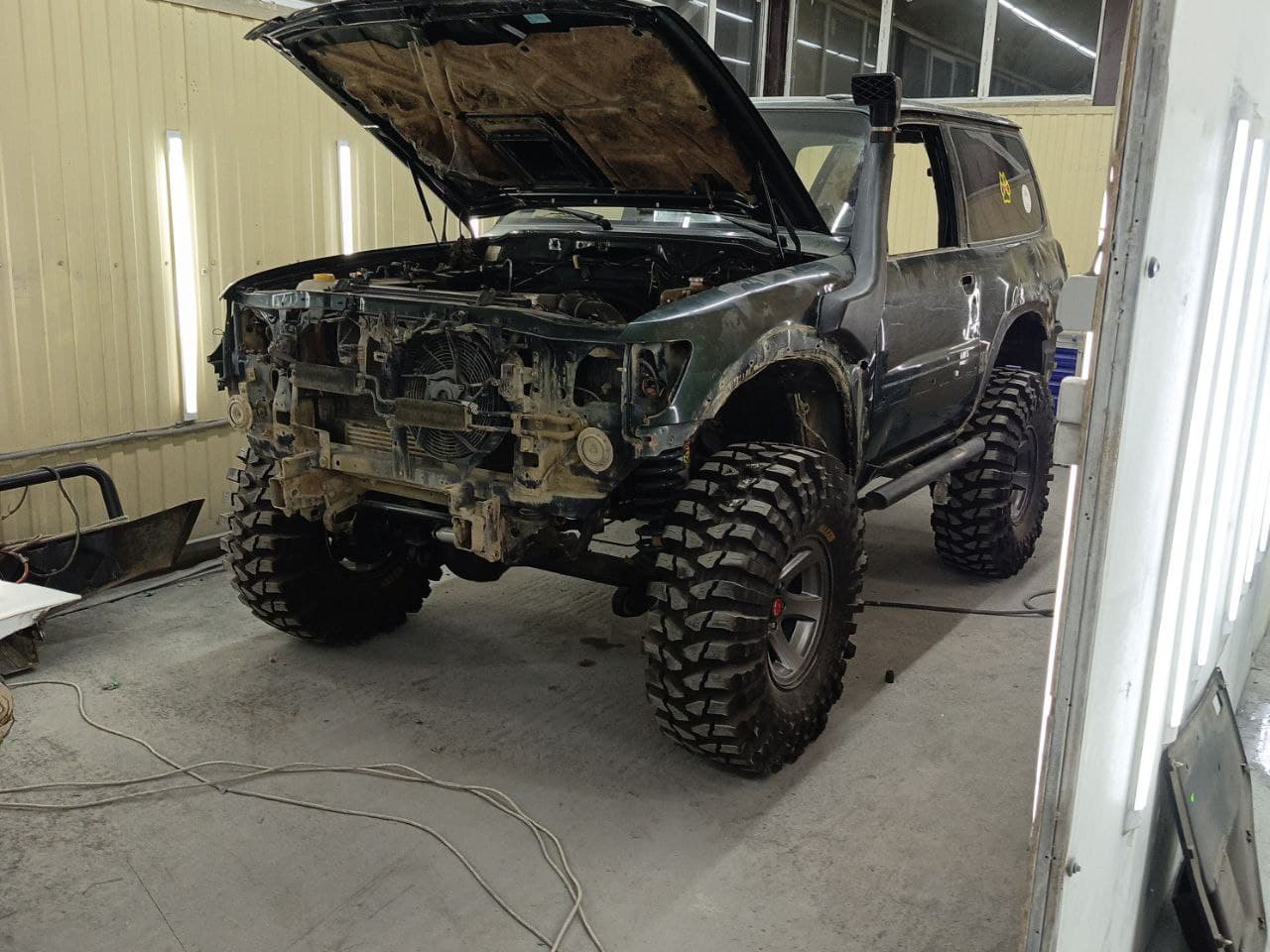 Nissan Patrol Y61: в работе