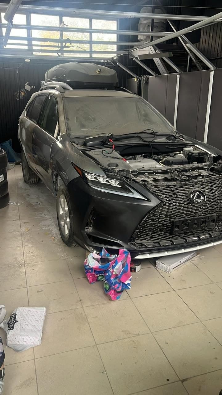 Lexus RX: в работе