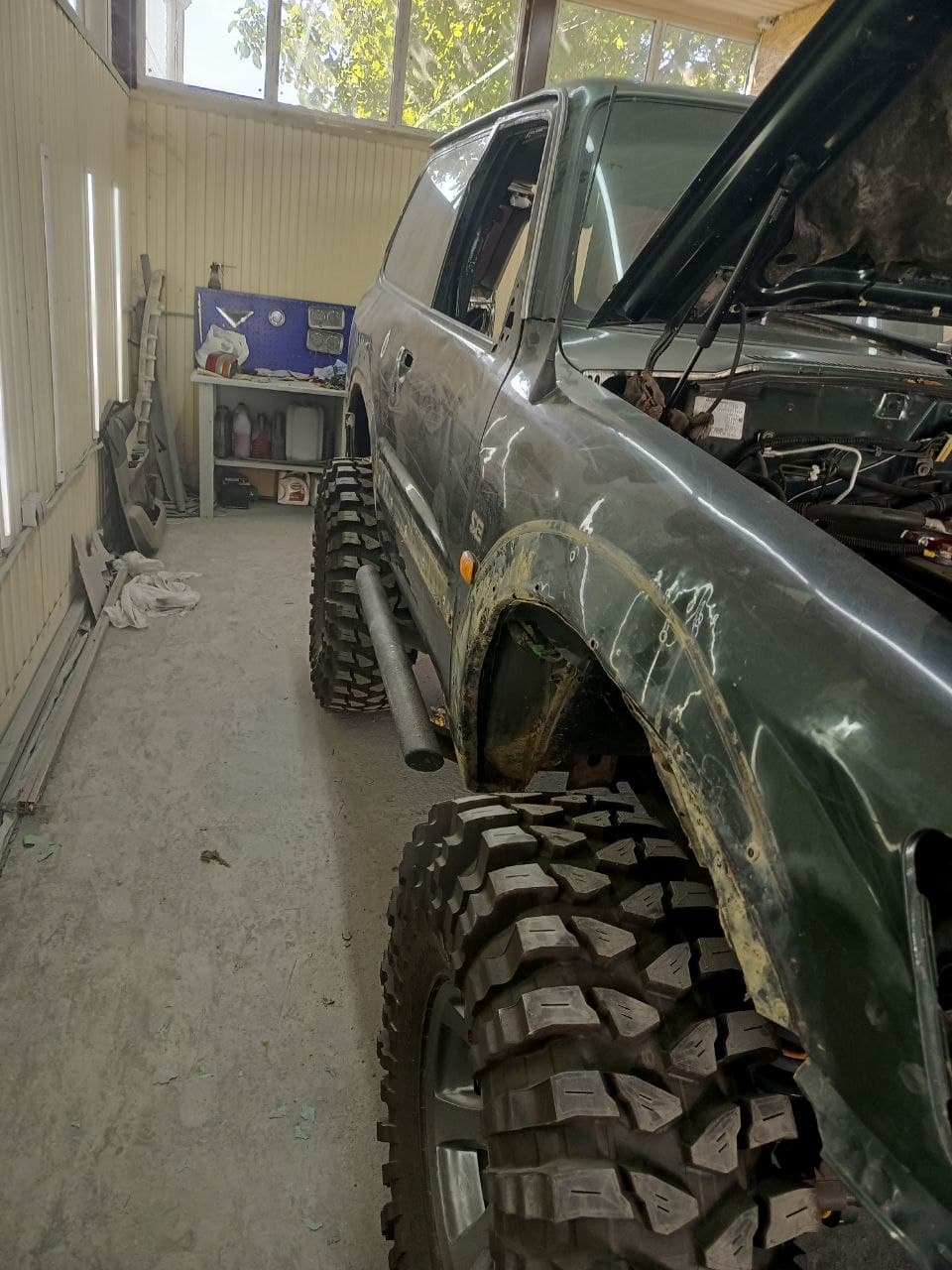 Nissan Patrol Y61: в работе
