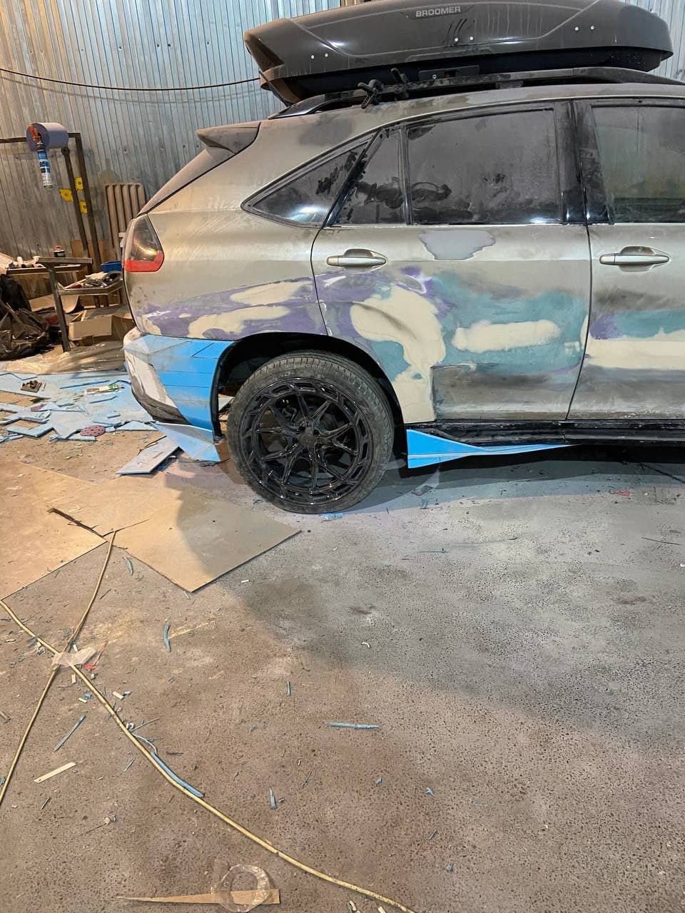 Lexus RX: в работе