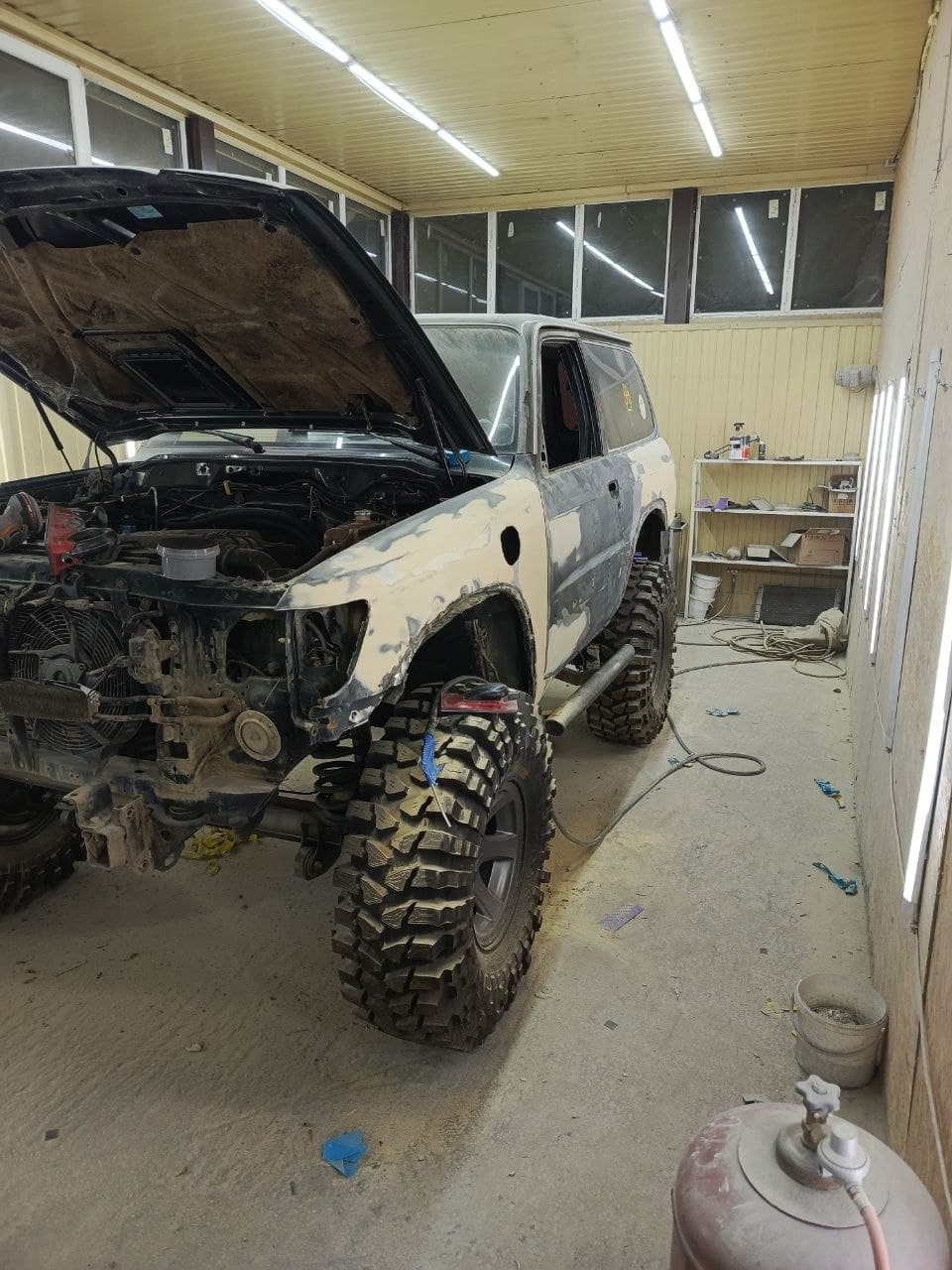 Nissan Patrol Y61: в работе