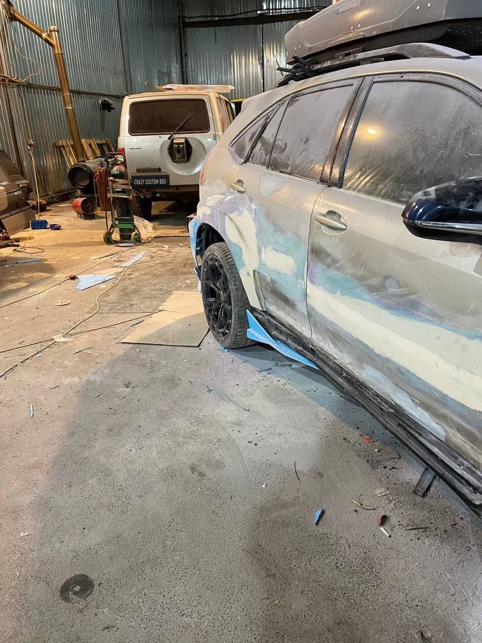Lexus RX: в работе